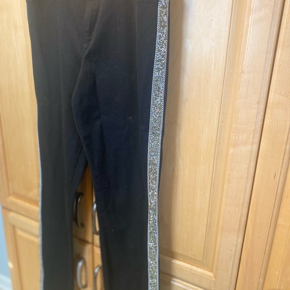 INC International Concepts Black Straight Leg Jeans - Picture 2 of 4